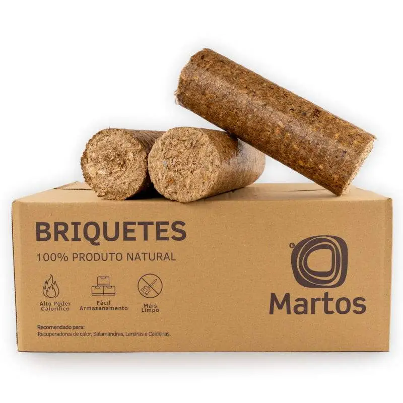 Palete de Briquetes Martos – 110 Caixas (9 kg cada)